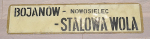 Bojanów - Stalowa Wola