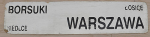 Borsuki Warszawa