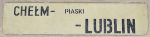 Chełm - Lublin