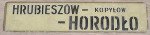 Hrubieszów - Horodło
