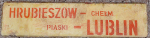 Hrubieszów - Lublin