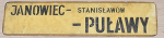 Janowiec - Puławy