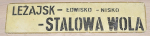 Leżajsk - Stalowa Wola