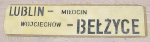 Lublin - Bełżyce