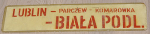 Lublin - Biała Podlaska