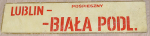 Lublin - Biała Podlaska