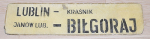 Lublin - Biłgoraj