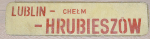 Lublin - Hrubieszów