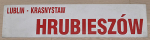 Lublin - Hrubieszów