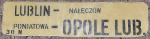 Lublin - Opole Lubelskie
