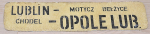 Lublin - Opole Lubelskie