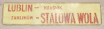 Lublin - Stalowa Wola