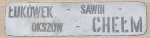 Łukówek - Chełm