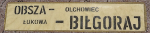 Obsza - Biłgoraj
