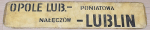 Opole Lubelskie - Lublin