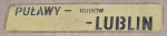 Puławy - Lublin