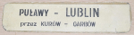 Puławy - Lublin