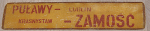Puławy - Zamość