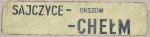Sajczyce - Chełm