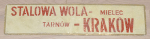 Stalowa Wola - Kraków