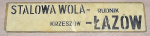 Stalowa Wola - Łazów