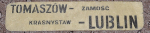 Tomaszów Lubelski - Lublin