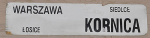 Warszawa - Kornica